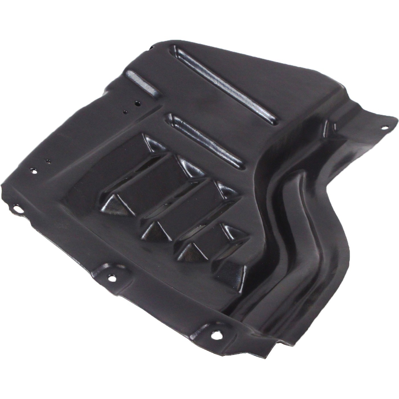 Fender Liner Set For 2007-13 Toyota Tundra w/Plastic Bumpr Front, Front Sect 2Pc