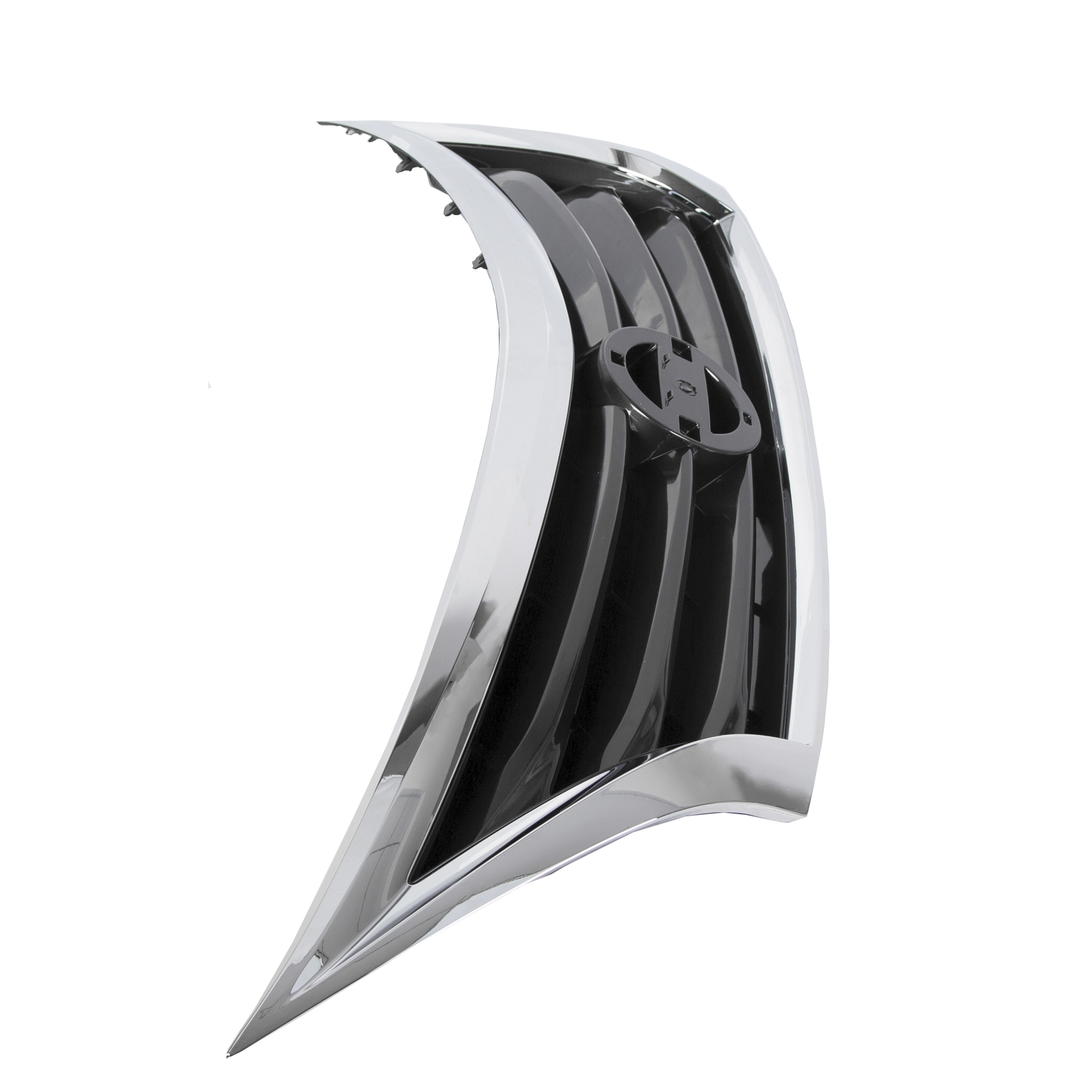 Front Bumper Grille Upper Grill Assembly Chrome For 2013 2014 2015 Nissan Altima