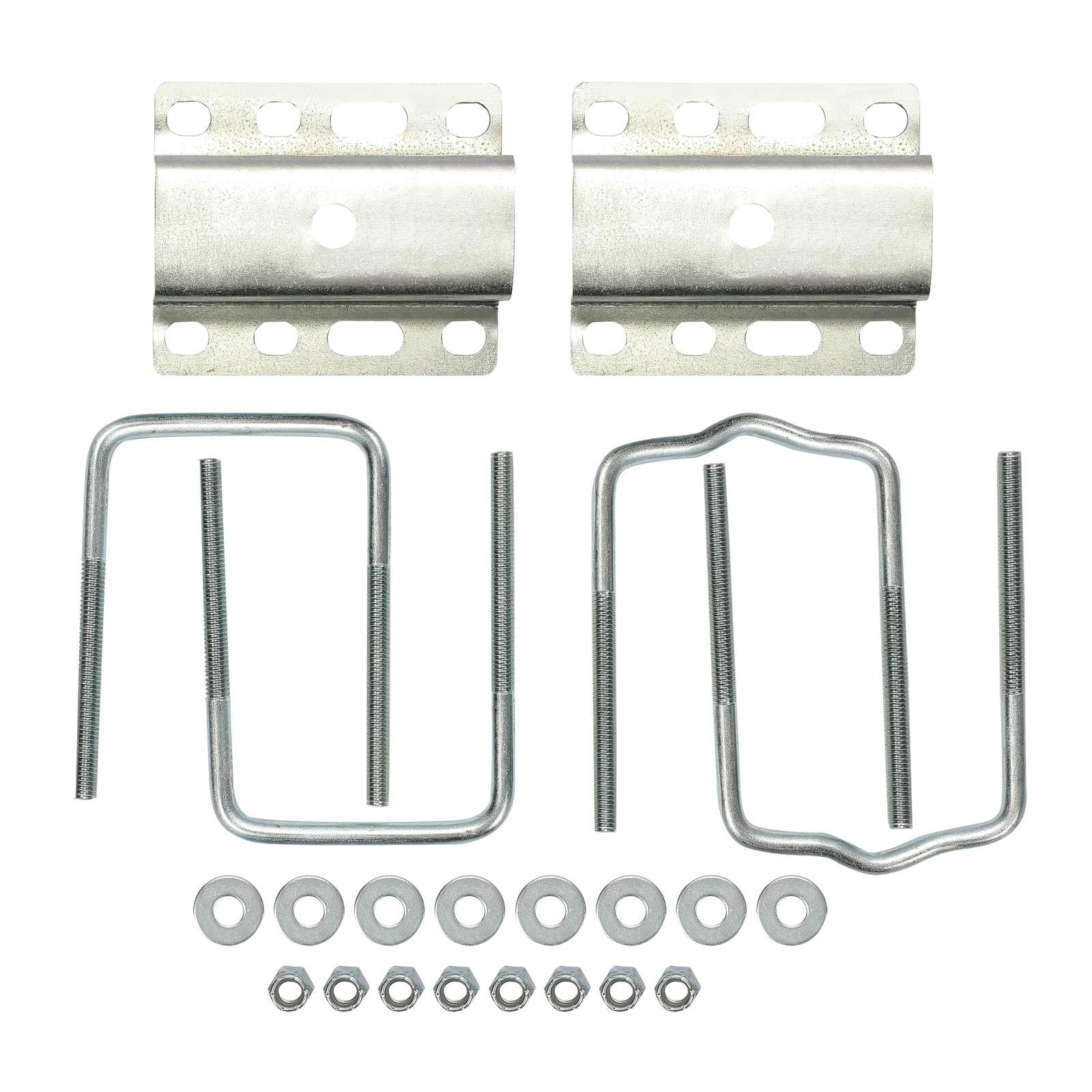 Pair 60″ Boat Trailer Zinc-Plated Guide On Post Kit With PVC Poles Covers