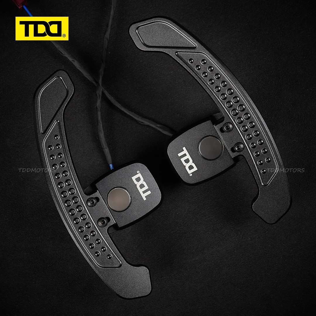 Glossy Carbon Fiber/Aluminum Alloy Paddle Shifter For Mercedes Benz W205 S205