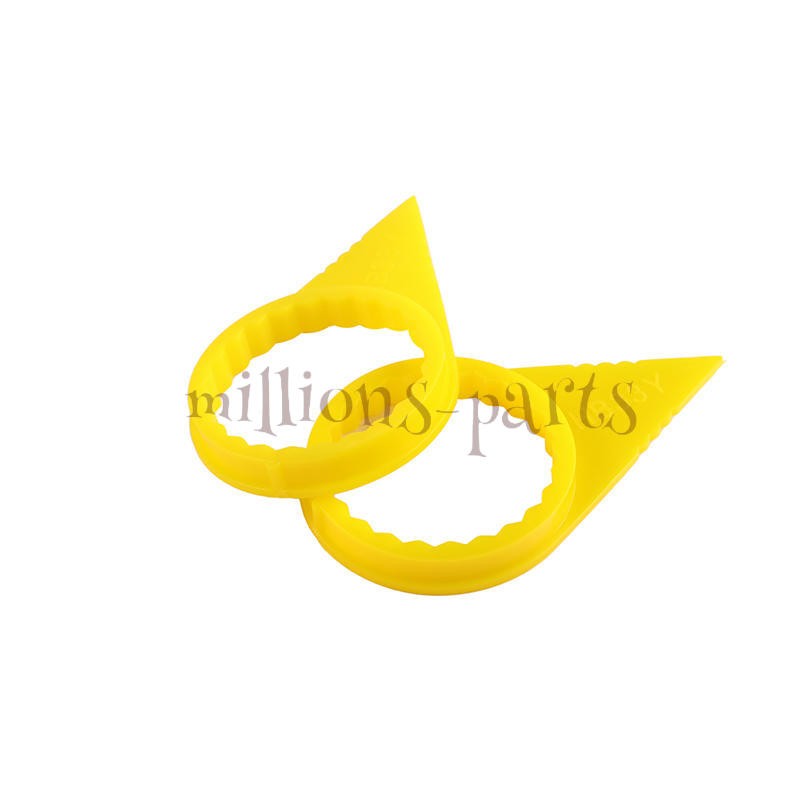 Pack Of 100 for Checkpoint Loose Wheel Lug Nut Indicator 33 mm