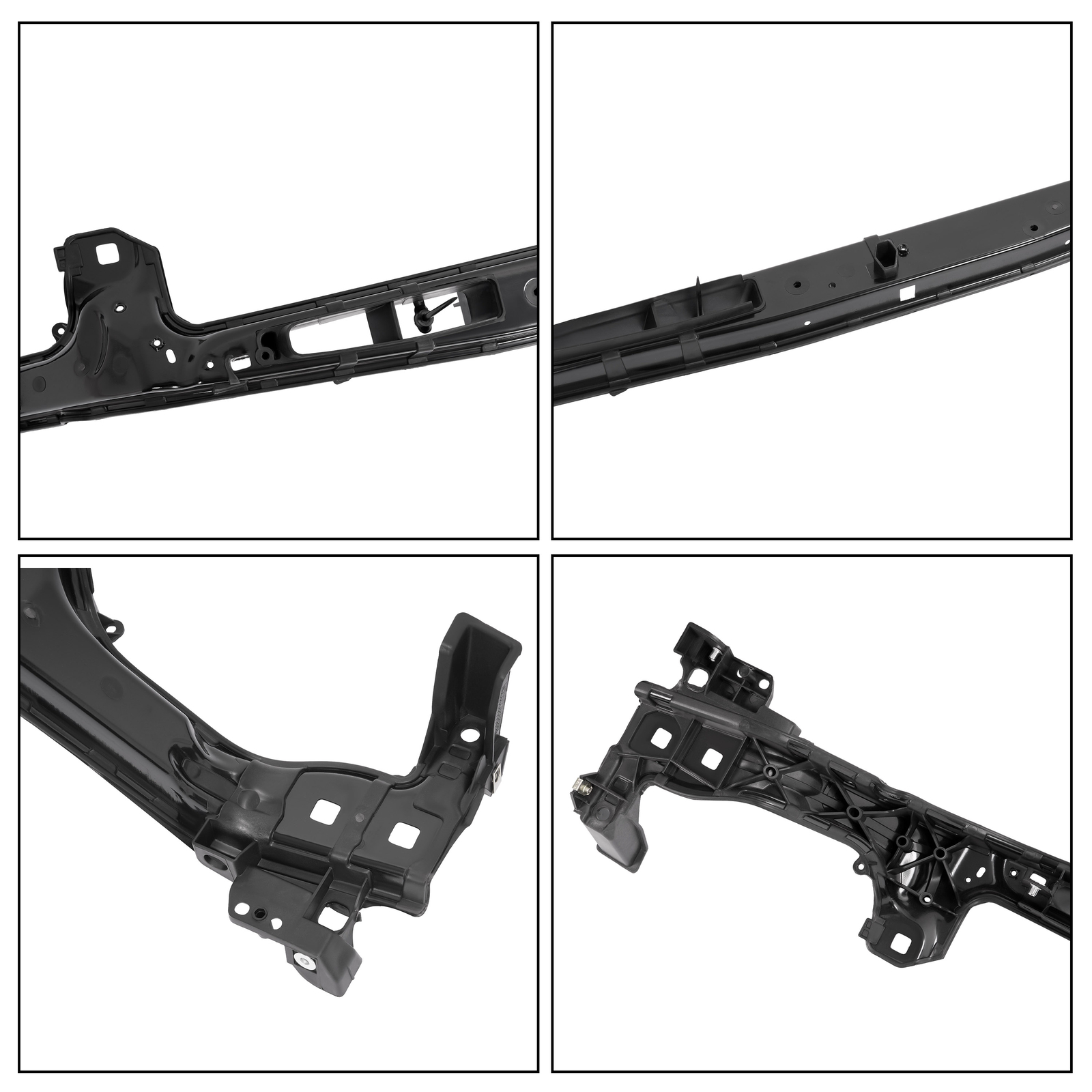 Radiator Support Assembly Mount Panel & Upper Tie Bar For Ford Fusion 2013-2016