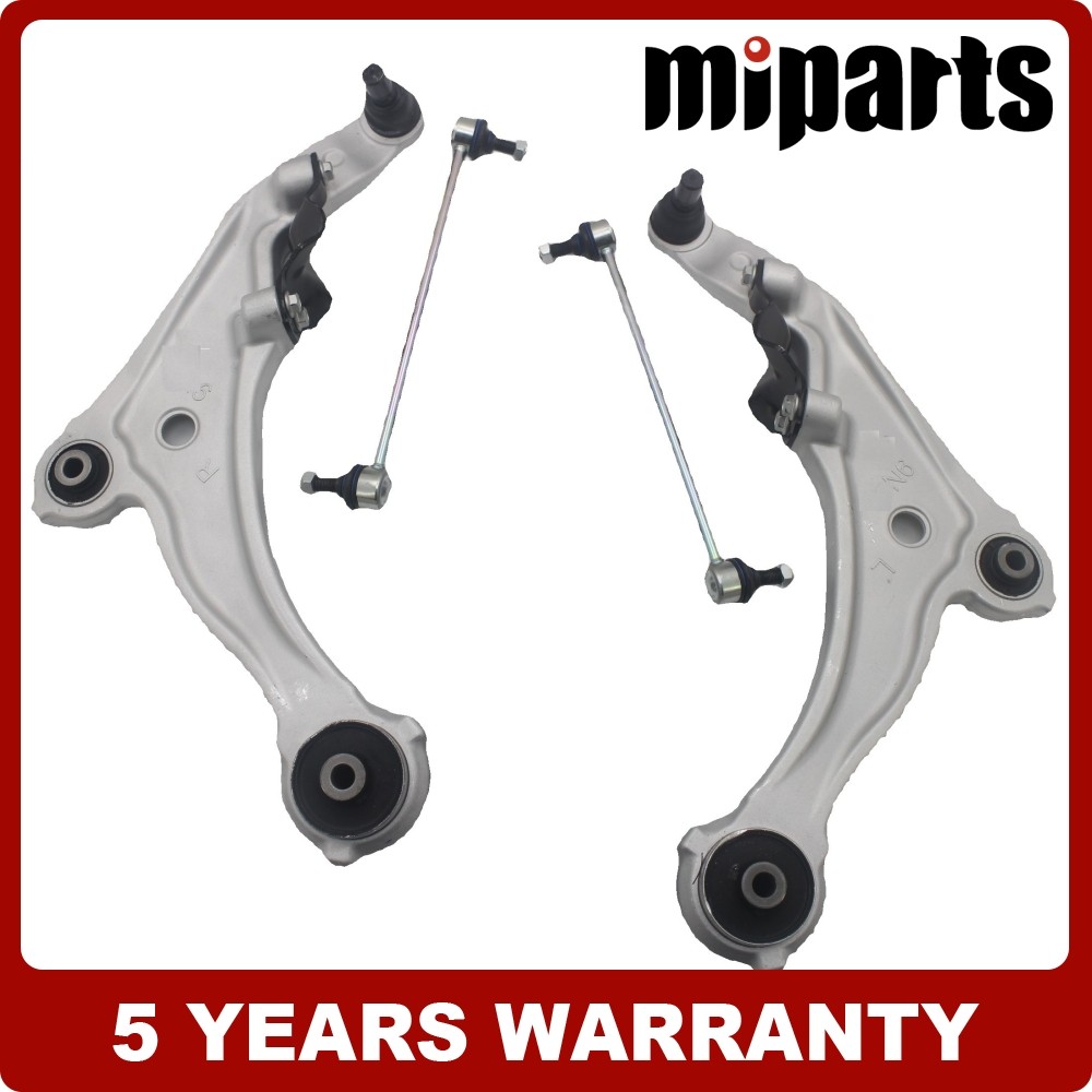 Front Lower Control Arms Sway Bar Link KIT 4PCS FIT FOR 2009-2014 Nissan Maxima