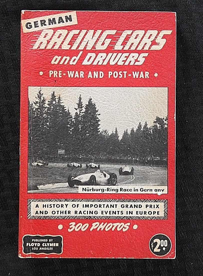1950 Pre-War & Post War German Cars & Drivers Mercedes Benz Gunther Molter NICE