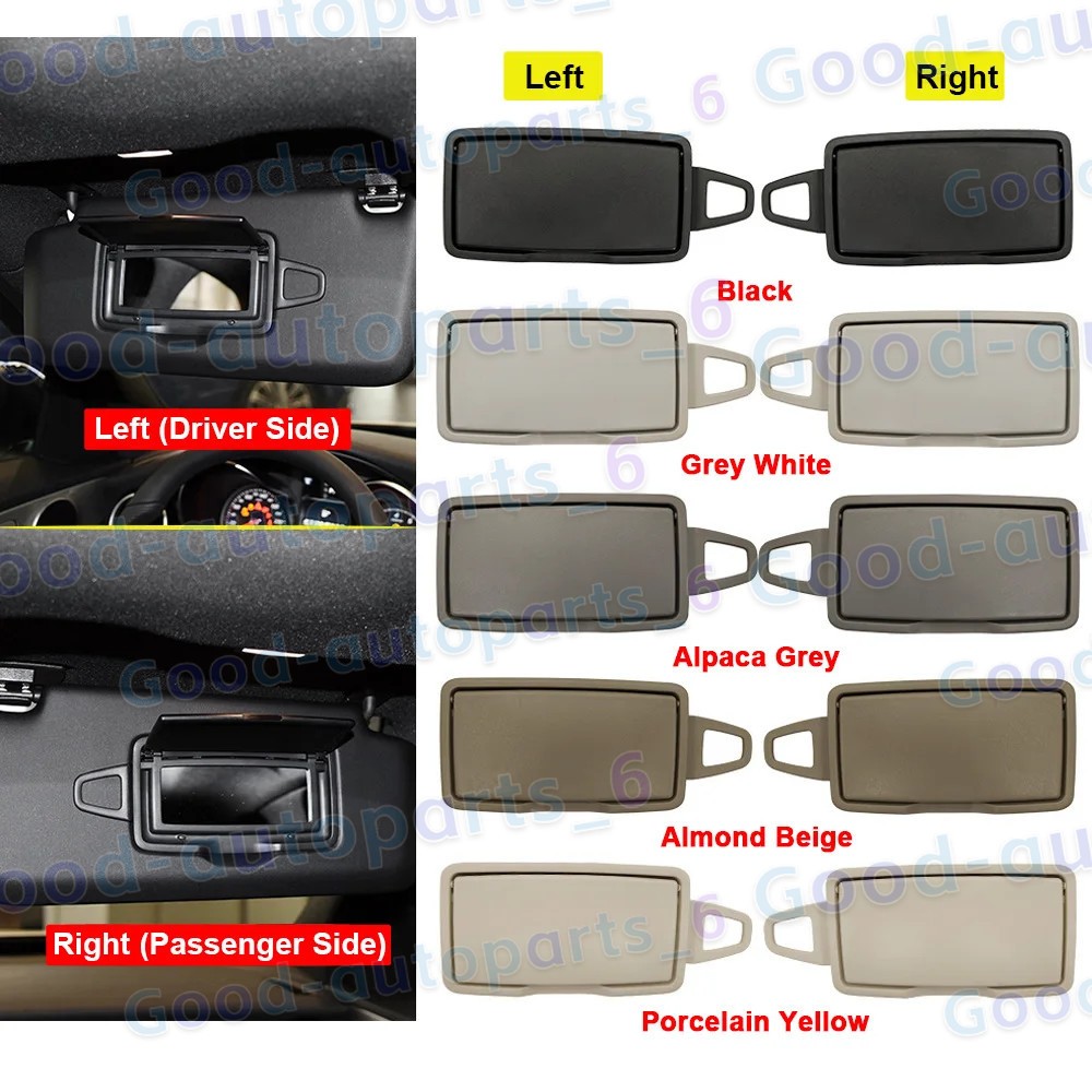 Sun Shade Visor Makeup Cosmetic Mirror Cover For Benz A B C E S GLA GLC Class