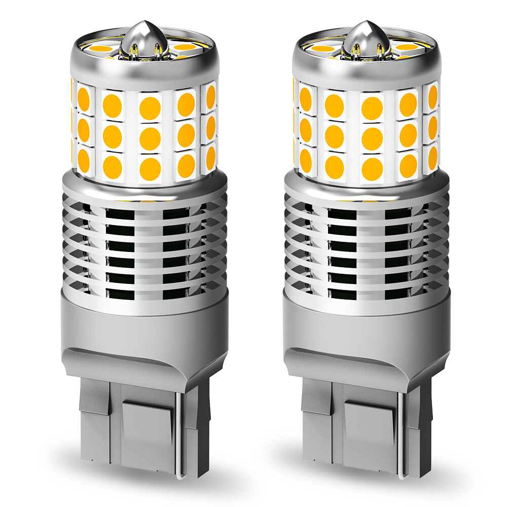 AUXITO Amber 7443/7440 LED Front Turn Signal Light Bulbs Anti-Hyper Flash Canbus