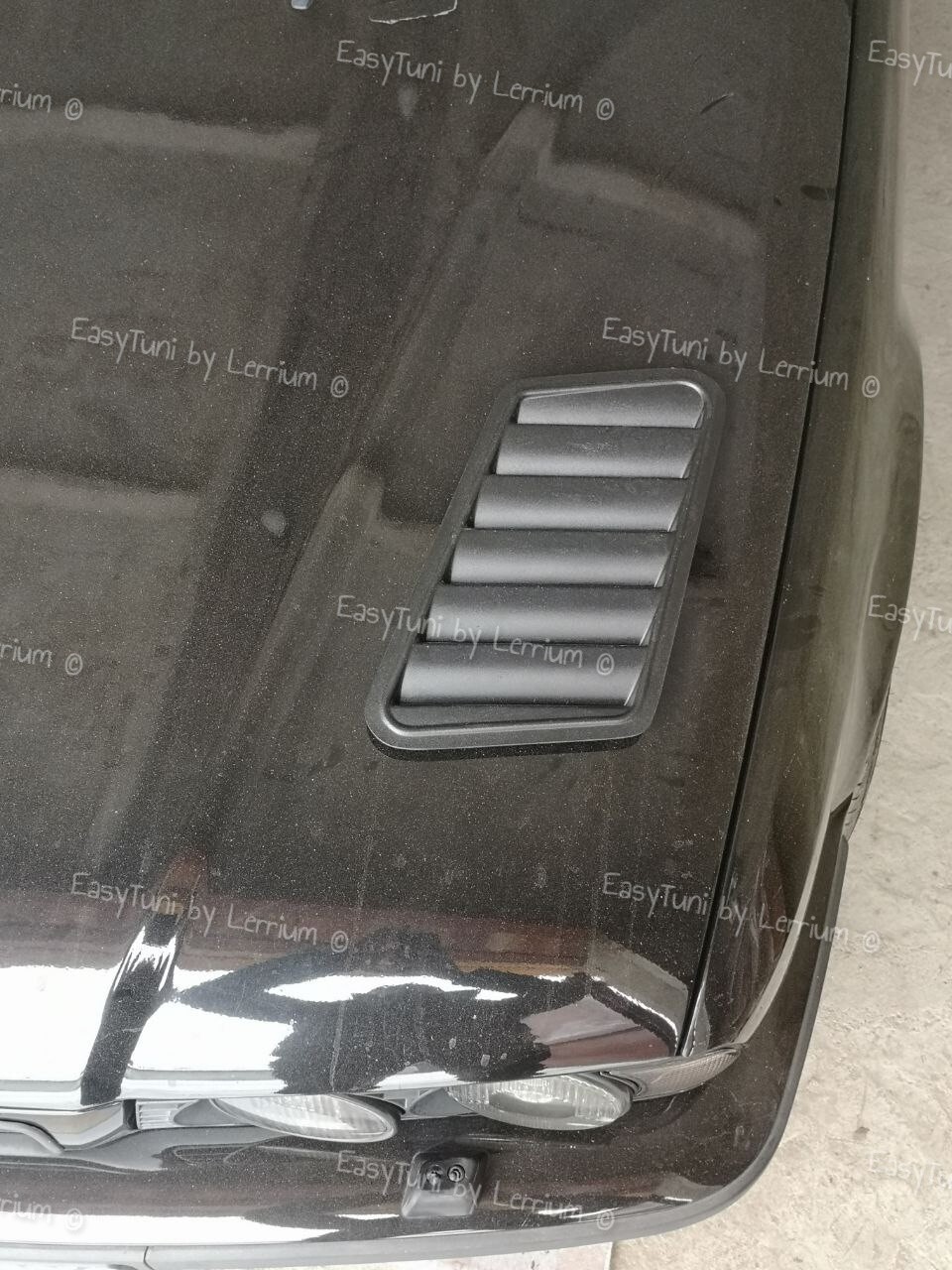 Vented hood BMW E34 Hood Vents set Bonnet Gills ABS plastic