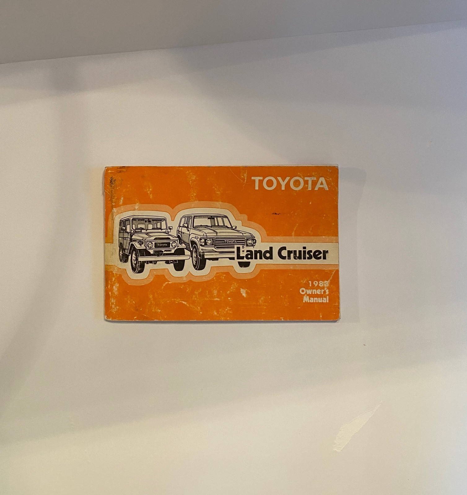 1983 Toyota Land Cruiser Owners Manual OEM Original FJ40 FJ60 Vintage