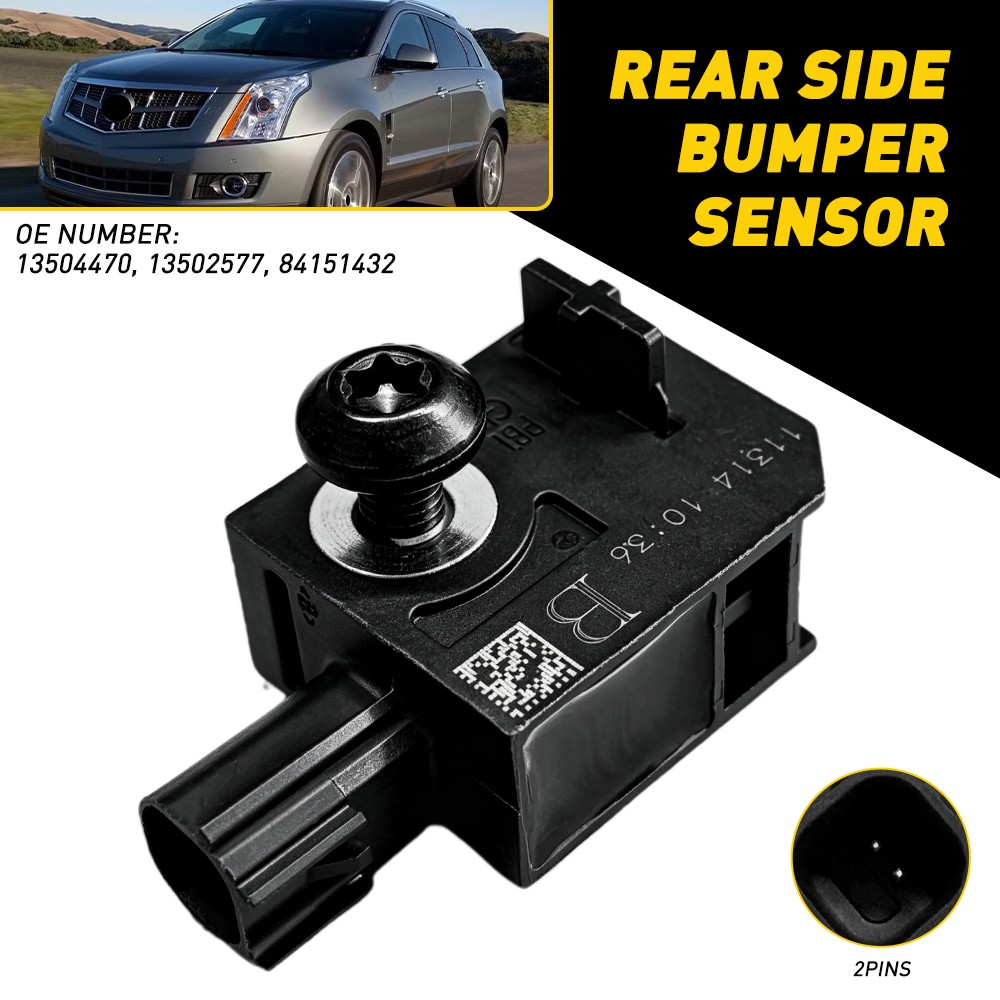 1Pc Side Crash Bumper Sensor 13504470 For Cadillac Chevrolet Buick GMC 2013-2021