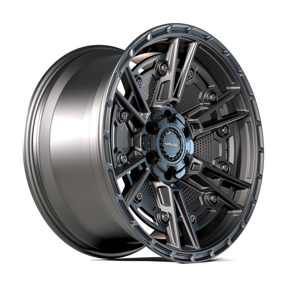 4PS01 Matte Black 17×9 Wheel 4Play Sport Series 5×127 & 5×139.7 -6ET