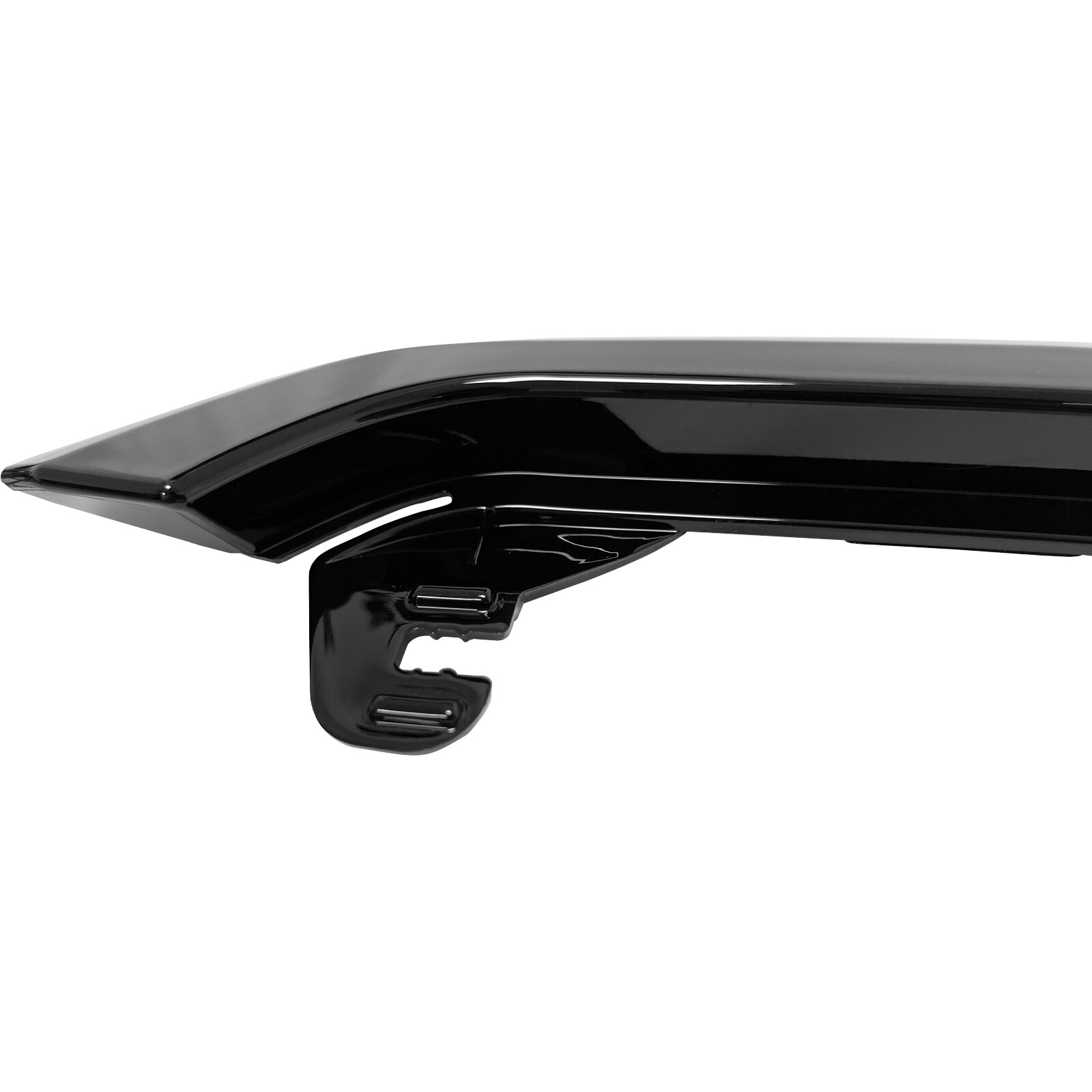 Front Bumper Upper Grille Plastic Black Set For 2014-2018 Subaru Forester