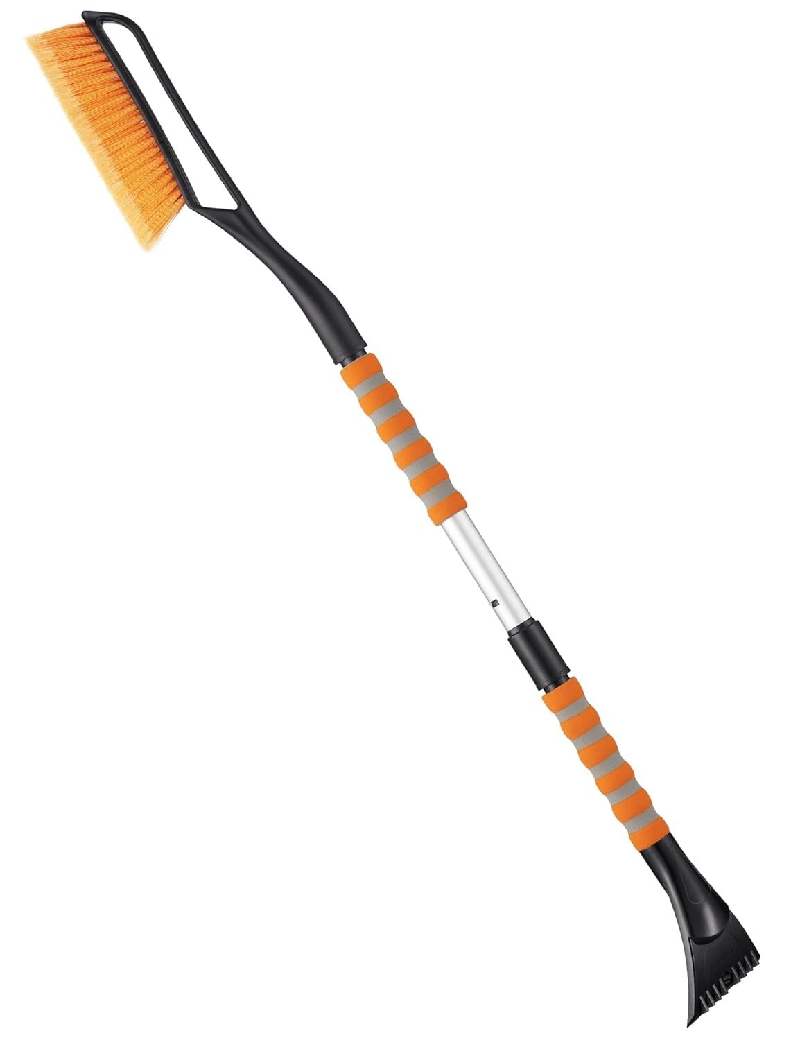 Durable 40″ Snow Brush & Ice Scraper with Foam Grip – Built for Extreme Cold