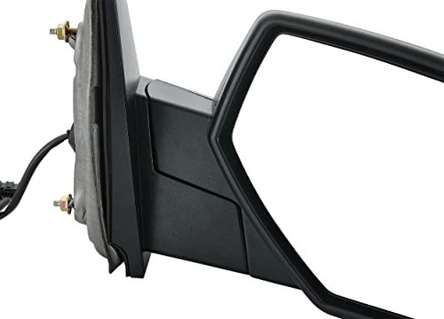 Chevy Silverado GMC Sierra Right Side Mirror Power Heated Manual Fold Black