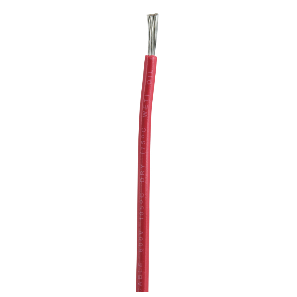 Ancor Marine Grade 12AWG Tinned Copper Primary Electrical Wire Cable 100ft RED