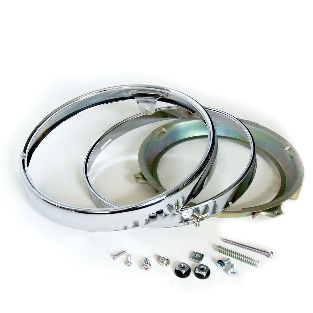Kawasaki headlight Headlamp Rim Ring Trim Kit z1 h2 kz900 kz650 kz1000 kz1100 kz