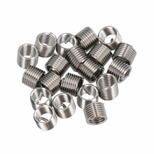 M6x1.0 Thread Repair Kit, 25PC Stainless Steel Helicoil Insert Set