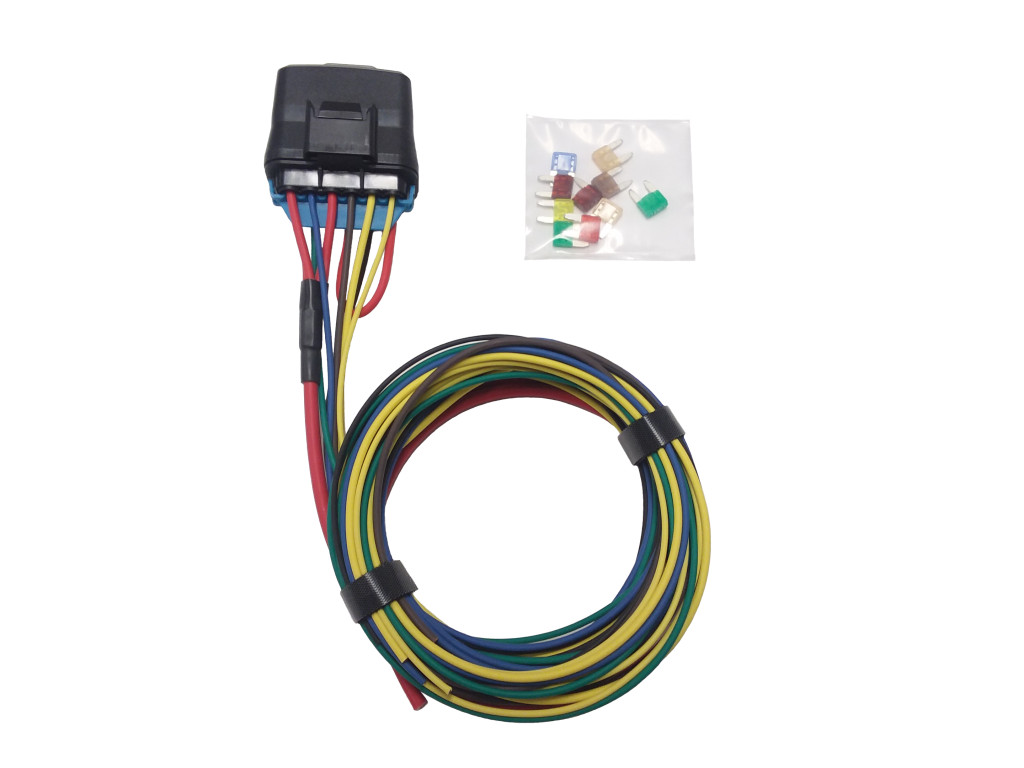 GEP Universal Pre-wired Waterproof Mini Fuse Relay Panel Box Holder 80 AMP 12V