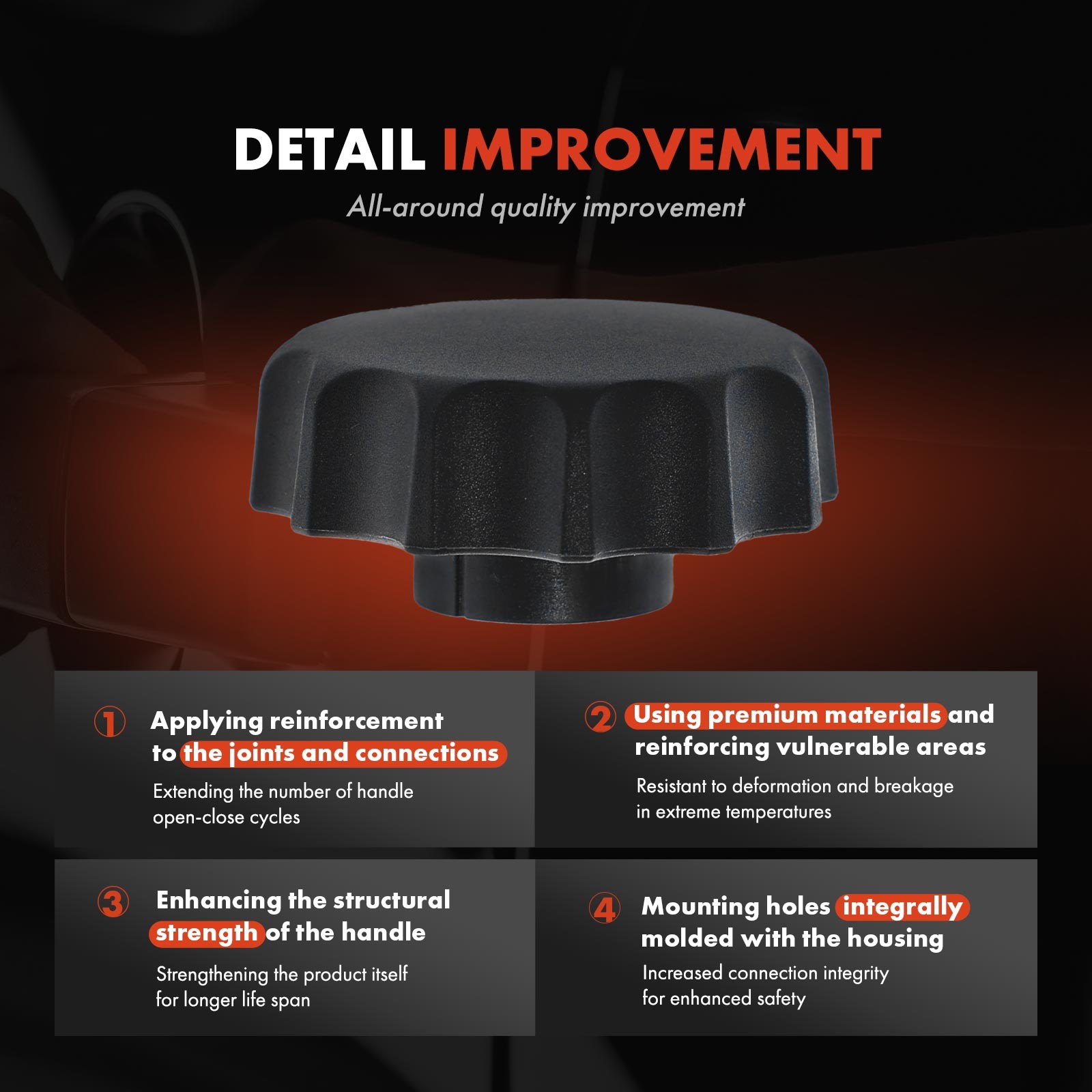 New Front Seat Lumbar Adjust Knob for Ford F-150 97-08 F-250 Expedition Lincoln