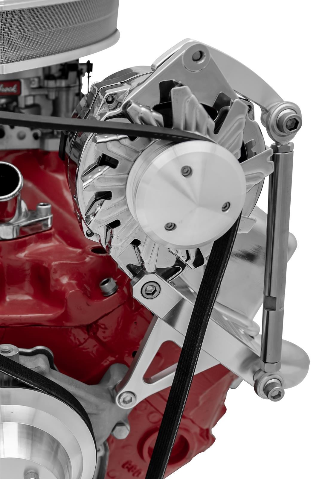 March Performance Custom Series Billet Aluminum Alternator Bracket 21001