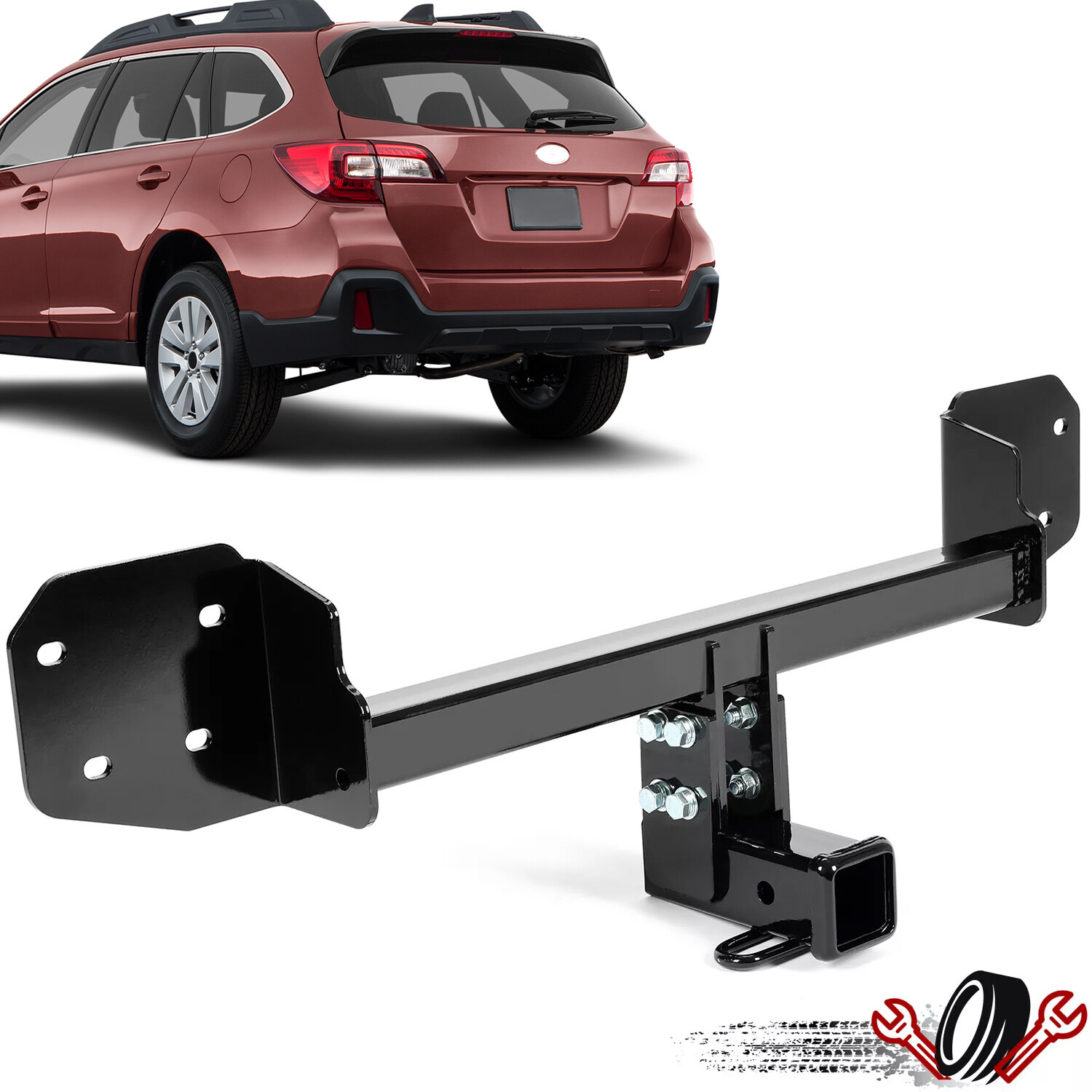 Class 3 Trailer Hitch 2″ Receiver For 2010-2019 2011 2015 Subaru Outback #13410