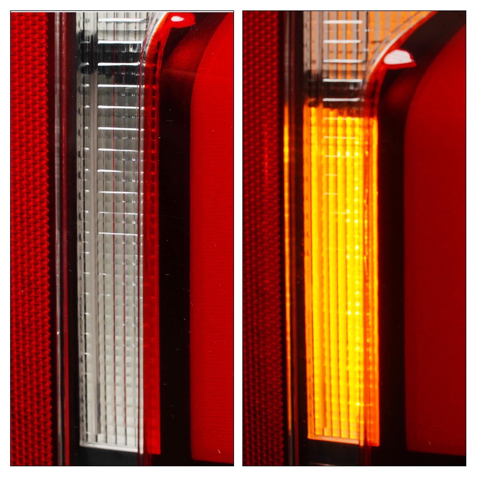 Halogen Upgrade LED Tail Lights For 2021-25 Ford F-150 Left+Right W/O Blind Spot