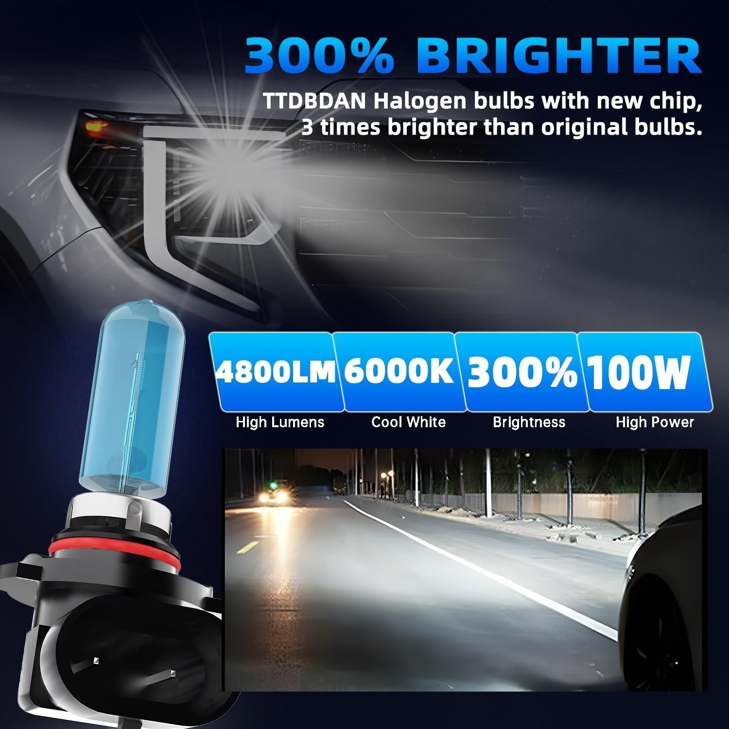 High Visibility Halogen Bulbs for Subaru Forester 2014-2018, 50,000 Hours Life