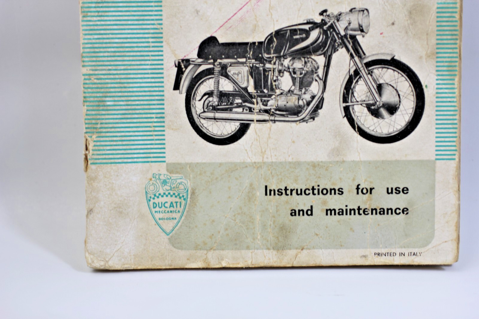 Ducati 5-Speed 250cc Single-Shaft Motorcycles 196 Instructions/Maintenance Book