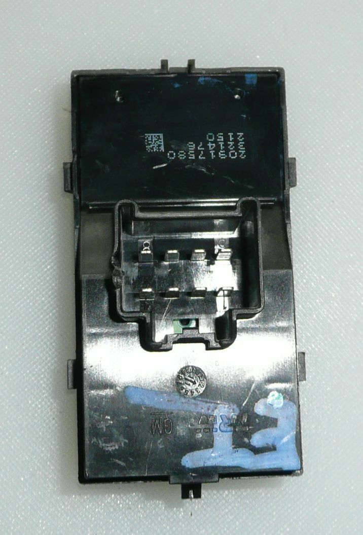 2011 – 2016 Chevy Malibu Cruze OEM Master Power Window Switch PN: 20917580