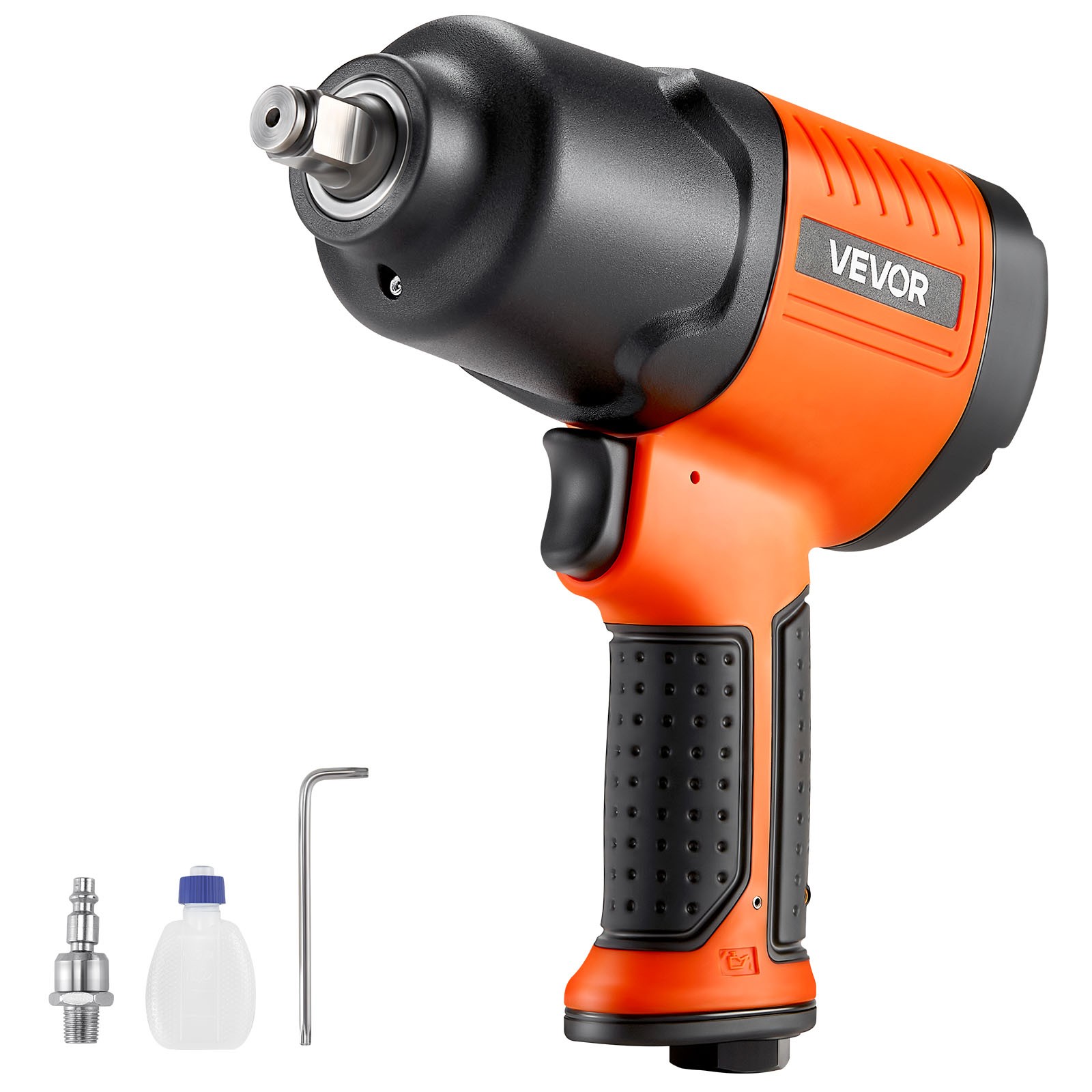 VEVOR Air Impact Wrench 1/2″ Drive Pneumatic Impact Gun Up to 1100ft-lbs 4-Speed
