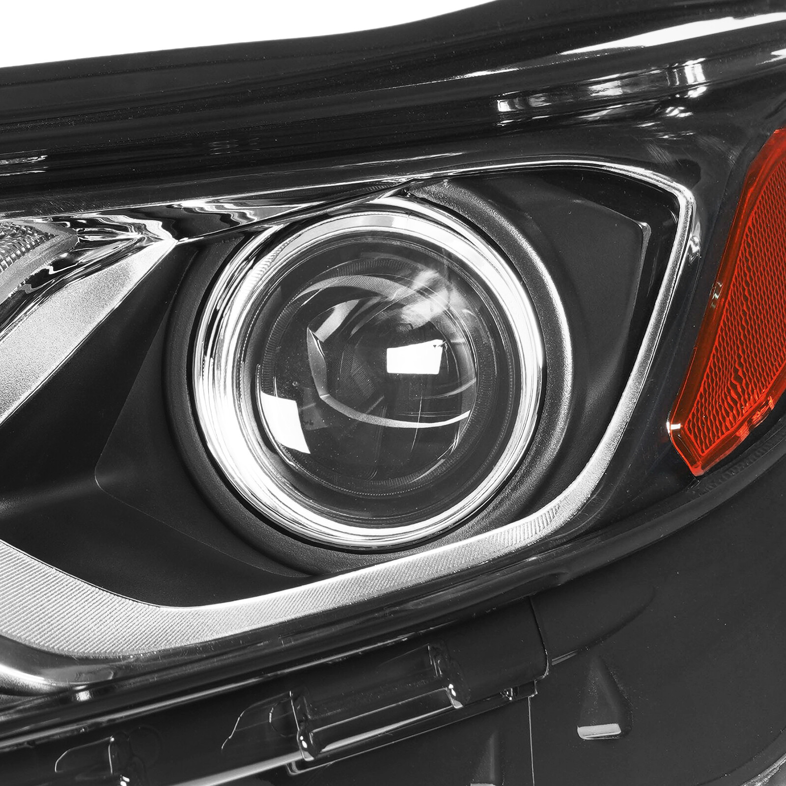 For 2018-2021 Chevy Equinox Halogen Headlight W/ Bulb W/ LED DRL Left Driver
