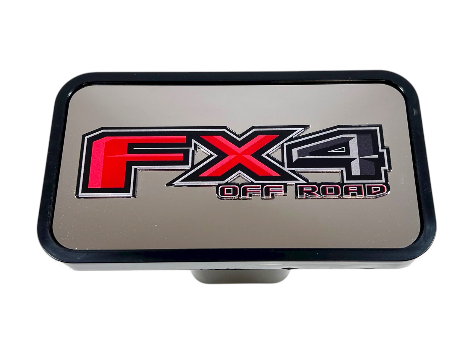 Ford FX4 Logo Black Hitch Plug Cover EU US Made Official Licensed