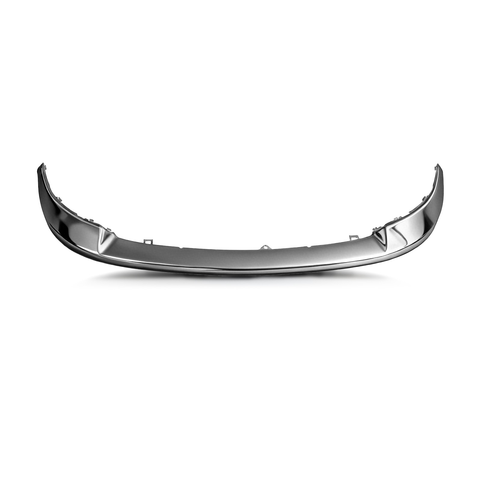 Chrome Front Upper Bumper Cover For 2011-2014 Chevy Silverado 2500HD 3500HD