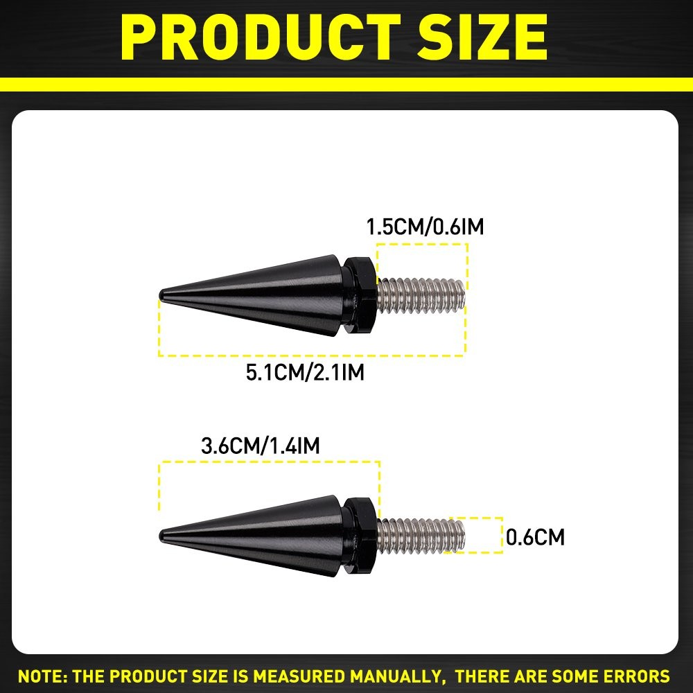 3-30Set For 1996-2013 Harley Touring Spike Black Windshield Trim Screw Bolts Set