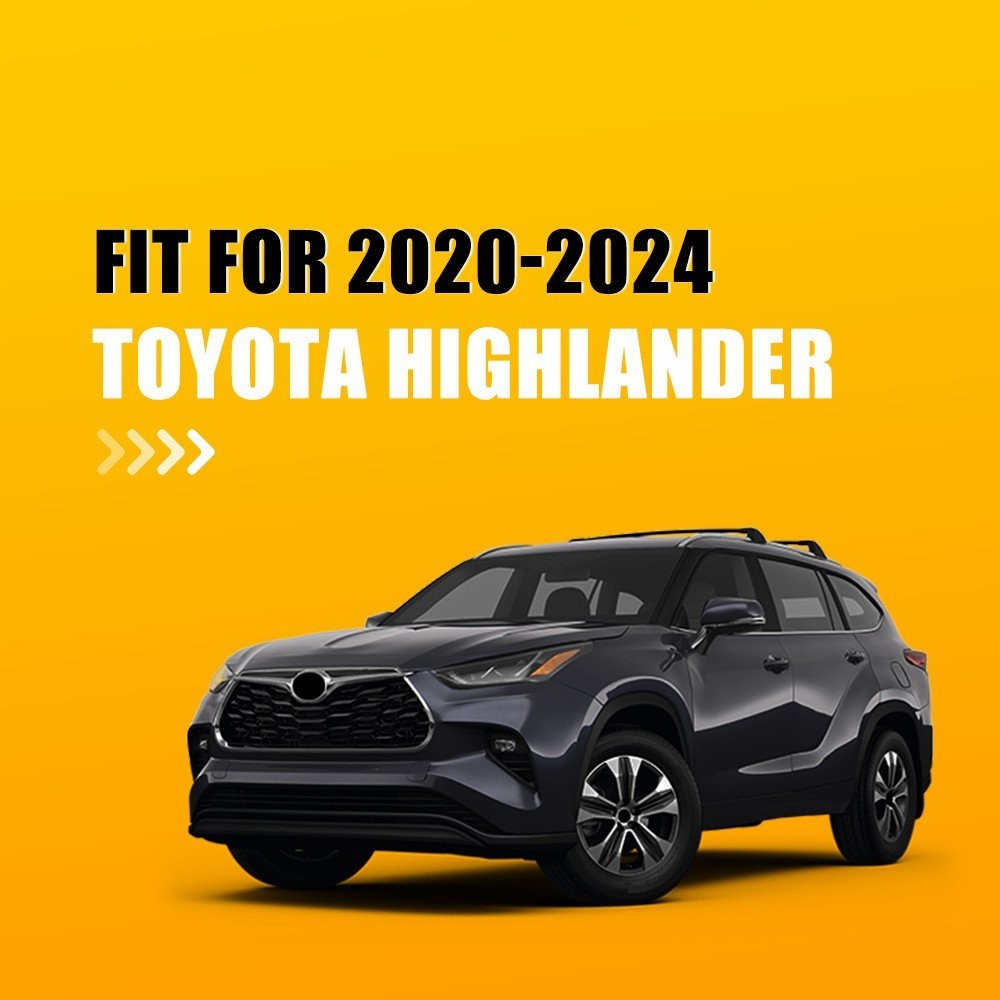 For Toyota Highlander 20-24 Front Bumper License Plate Bracket Tag Holder Mount
