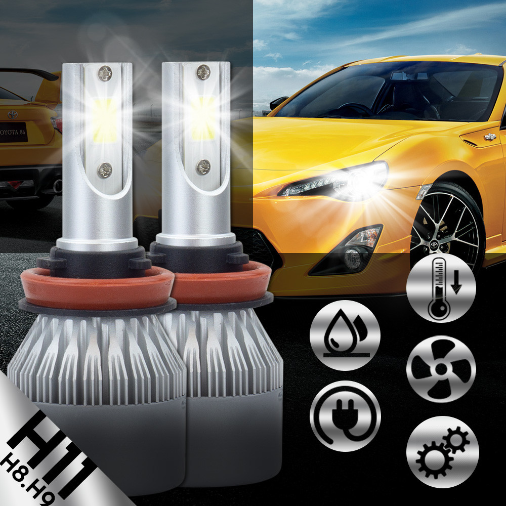 XENTEC LED HID Headlight Conversion kit H11 6000K for Infiniti EX37 2013-2013