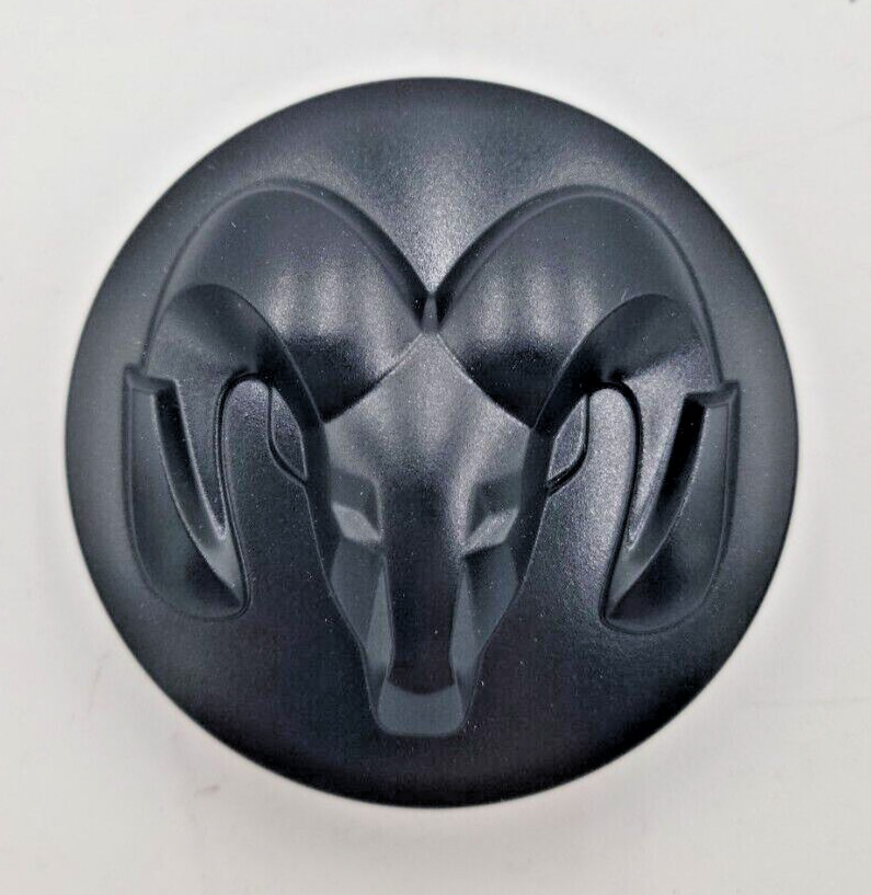 OEM 2014-2023 Dodge / RAM 1500 Matte Black Center Cap – 1LB72TRMAA / 1LB72RXFAA