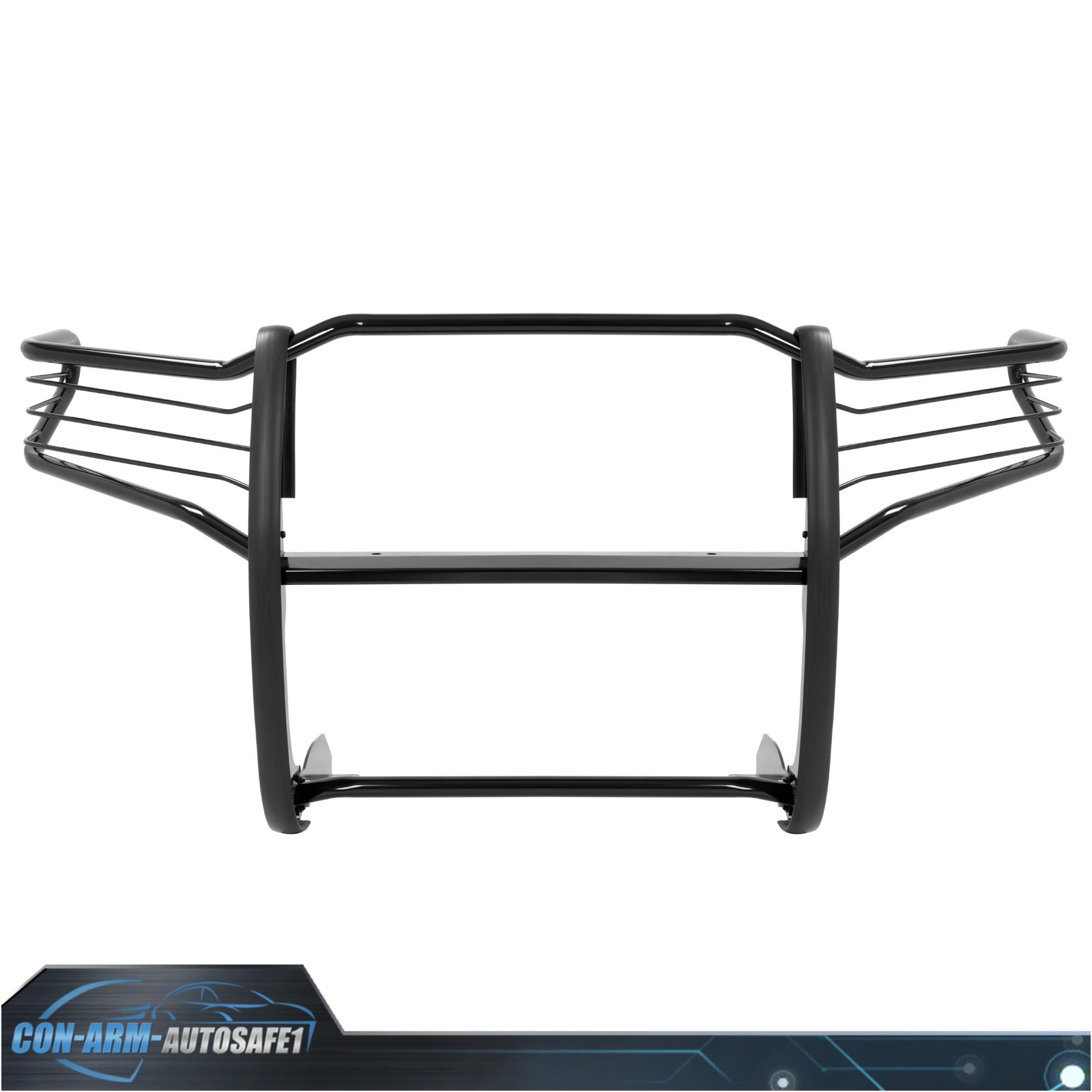 Black Front Bumper Brush Grille Guard Bull Bar For Toyota Sequoia Tundra 2007-22