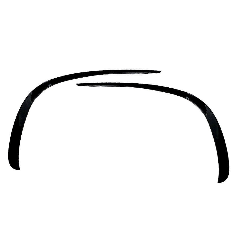 Gloss Black Front Bumper Splitter Spoiler Lip Fit Benz CLS-Class C257 18-21