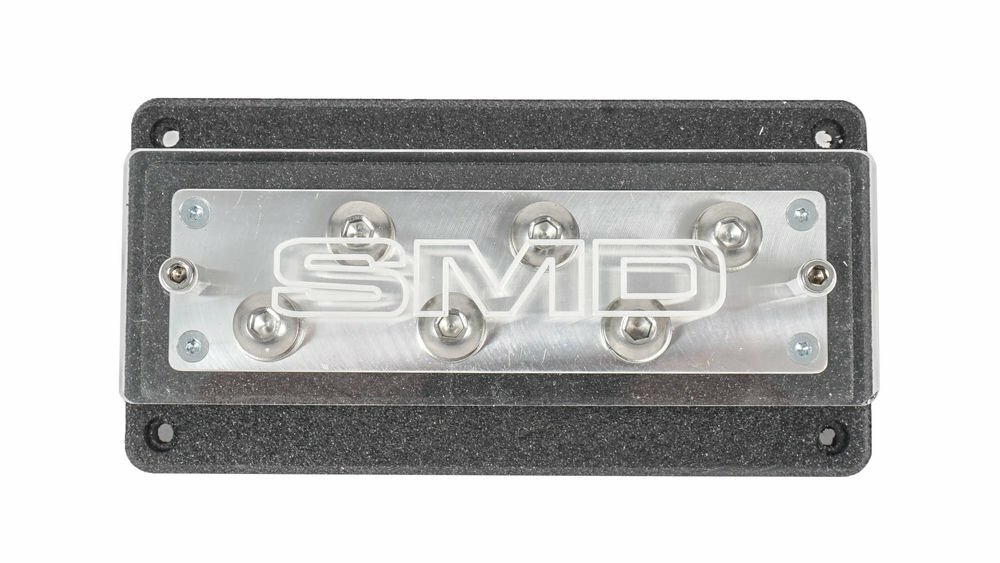 Steve Meade Designs 6 Ring Connect Power/ Ground Distribution Block Half Block