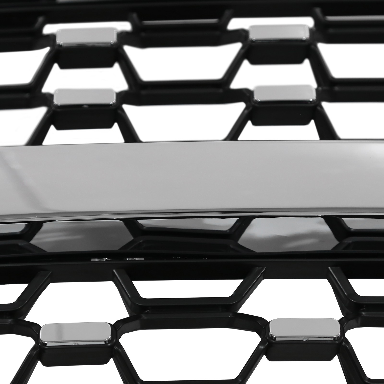 Front Upper Grille Grill Chrome Platinum For Ford F-150 2021 2022 2023 FO1200678