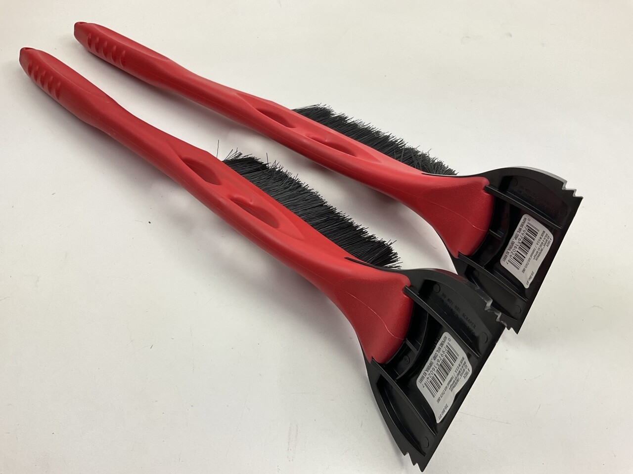 MADE IN USA – Hopkins RED Snow Ice Scraper & Brush Combo – 2 PACK