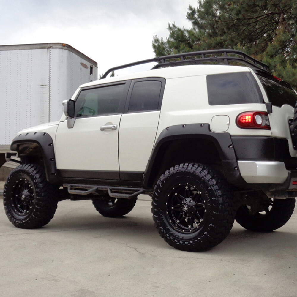 Pocket Style Fender Flare Wheel Body Fit For 07-14 Toyota FJ Cruiser Left Right