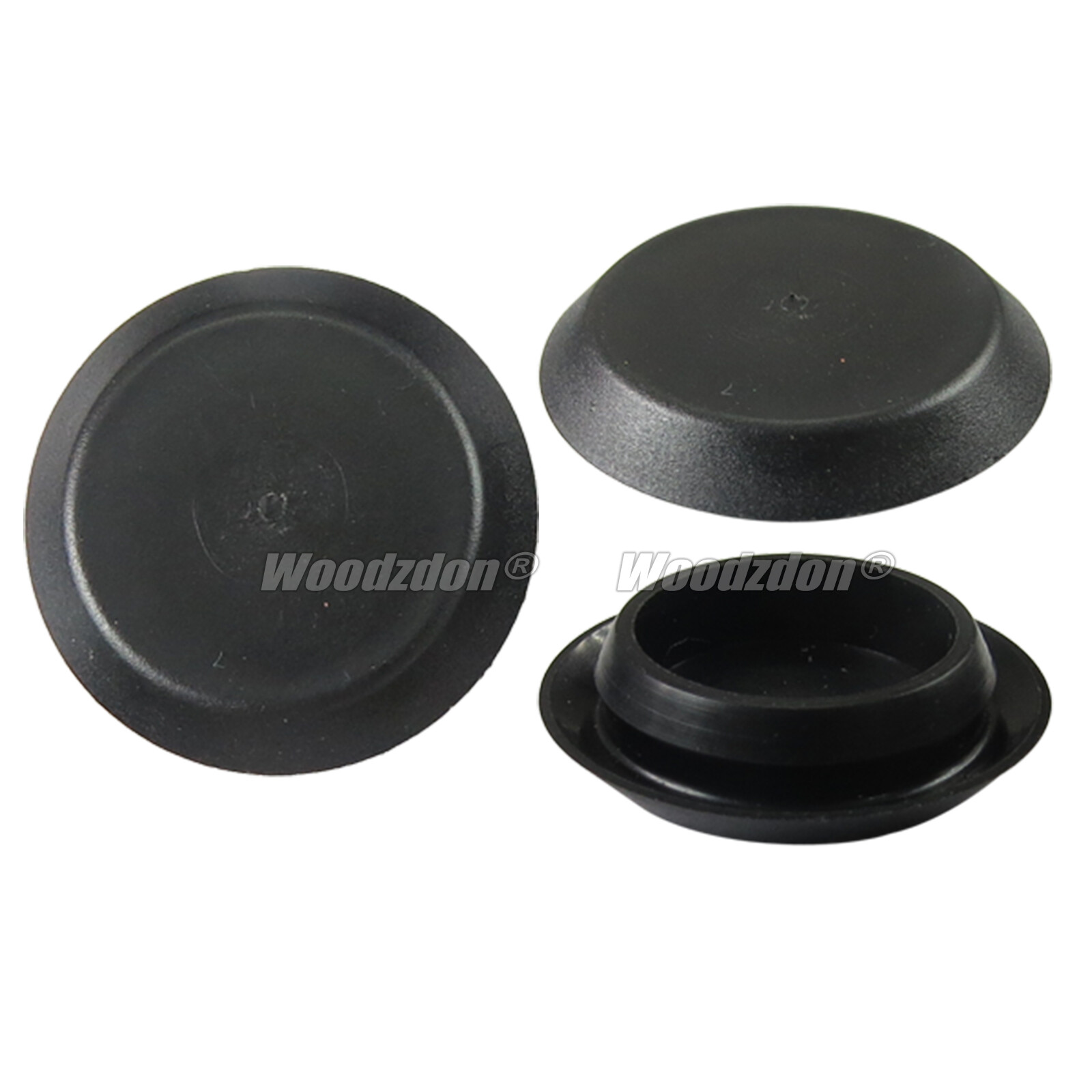 141 Auto Body Plastic Plugs Button & Flush Mount Sheet Metal Plug Assortment Kit