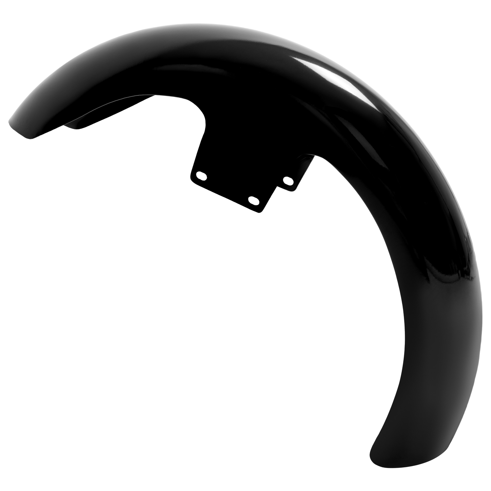 For Harley Touring Street Glide Custom Baggers Black Steel 21″ Wrap Front Fender