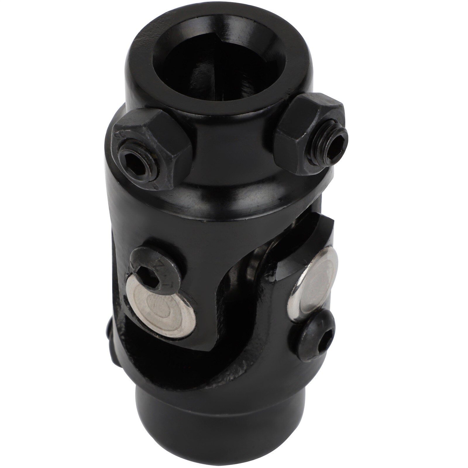 New 3/4″ DD X 3/4″ DD Universal Steering U Joint Single Shaft Coupler Black