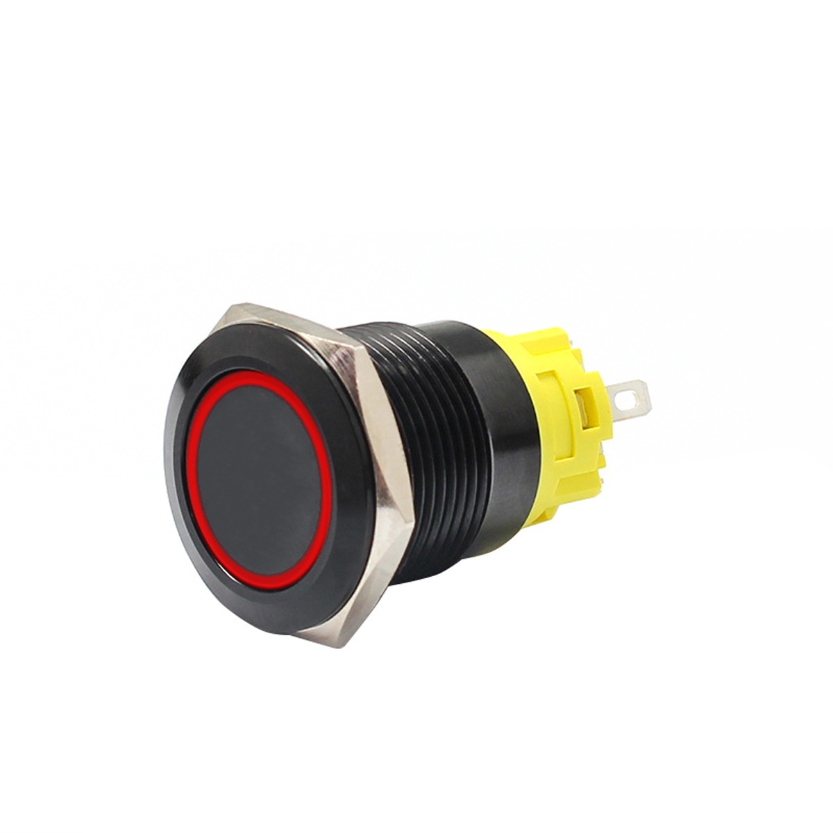 16mm/22mm Waterproof LATCH ON/OFF Stainless Steel Push Button Switch 12V LED