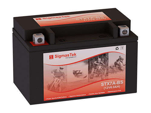 Yuasa YTX7A-BS High Performance Battery Replacement By SigmasTek