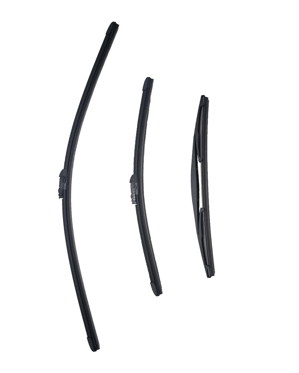 2019-2026 Subaru Forester Front & Rear Windshield Wiper 3 Full Blade Set Genuine