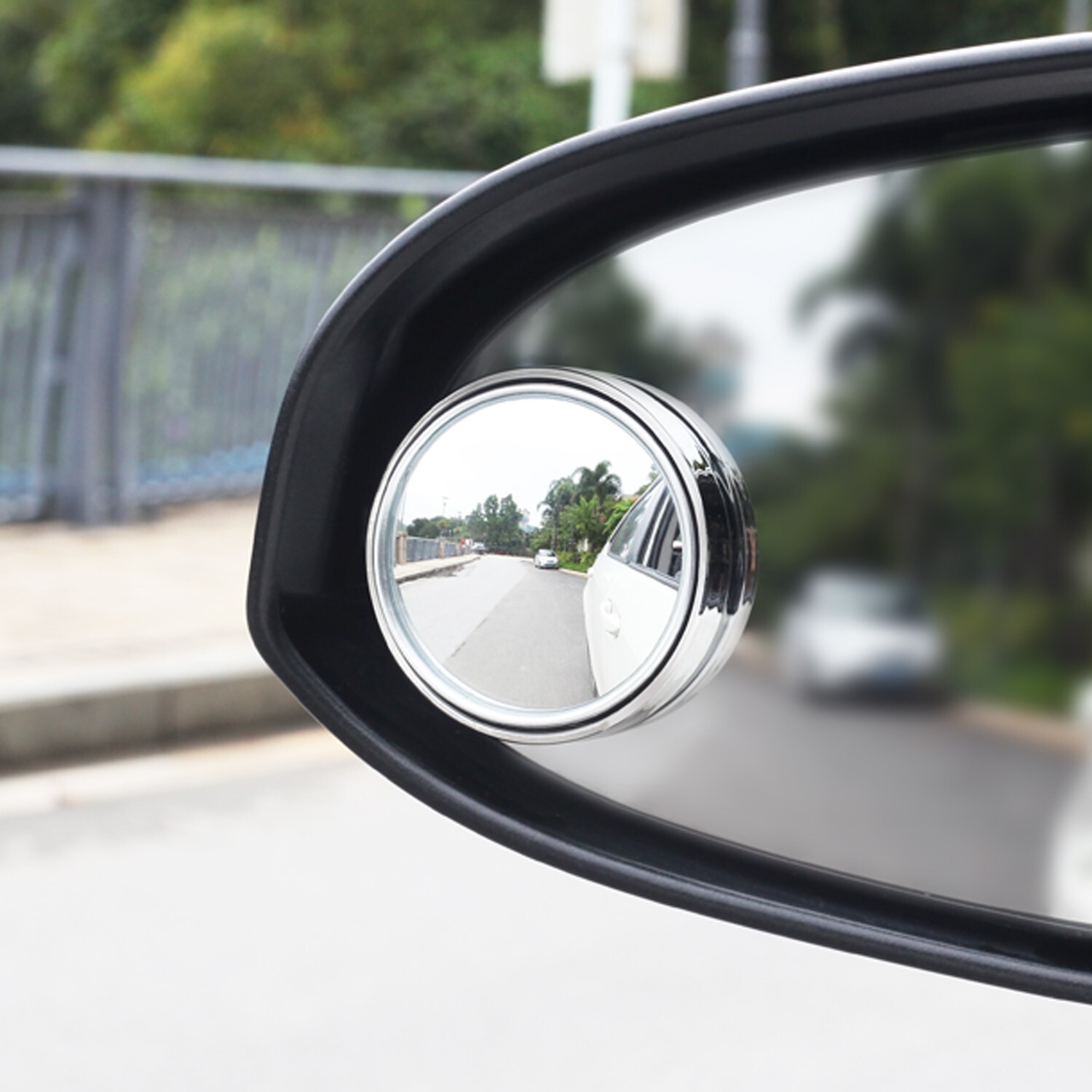 6x Blind Spot Mirrors Round HD Glass Convex 360° Side Small Rear View for Car