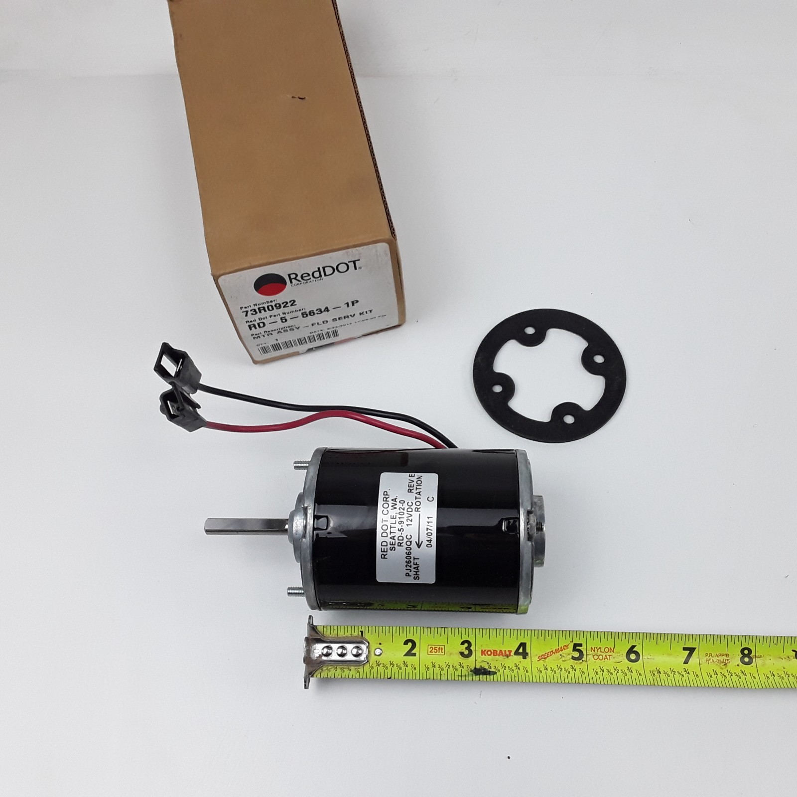 Single Shaft Vented Blower Motor Fits Kenworth Mack Western Star 1983 1984-2005